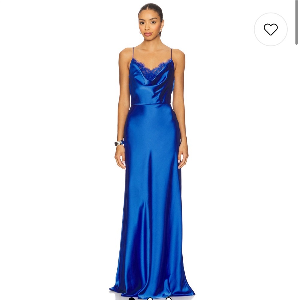 NEW Rebecca Vallance Remi Gown in Blue